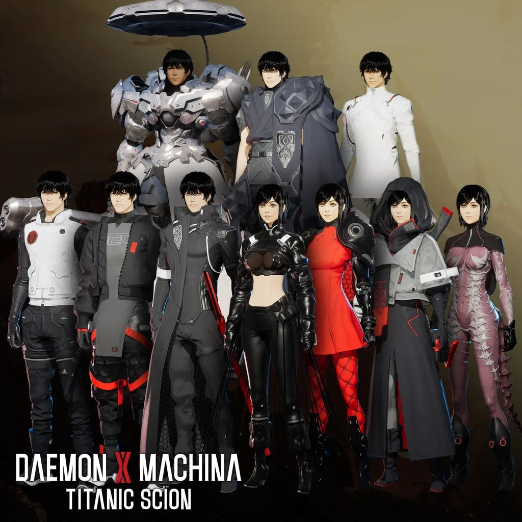 Daemon X Machina: Titanic Scion - Sovereign Axiom Outfit Set [PS5] - изображение 1