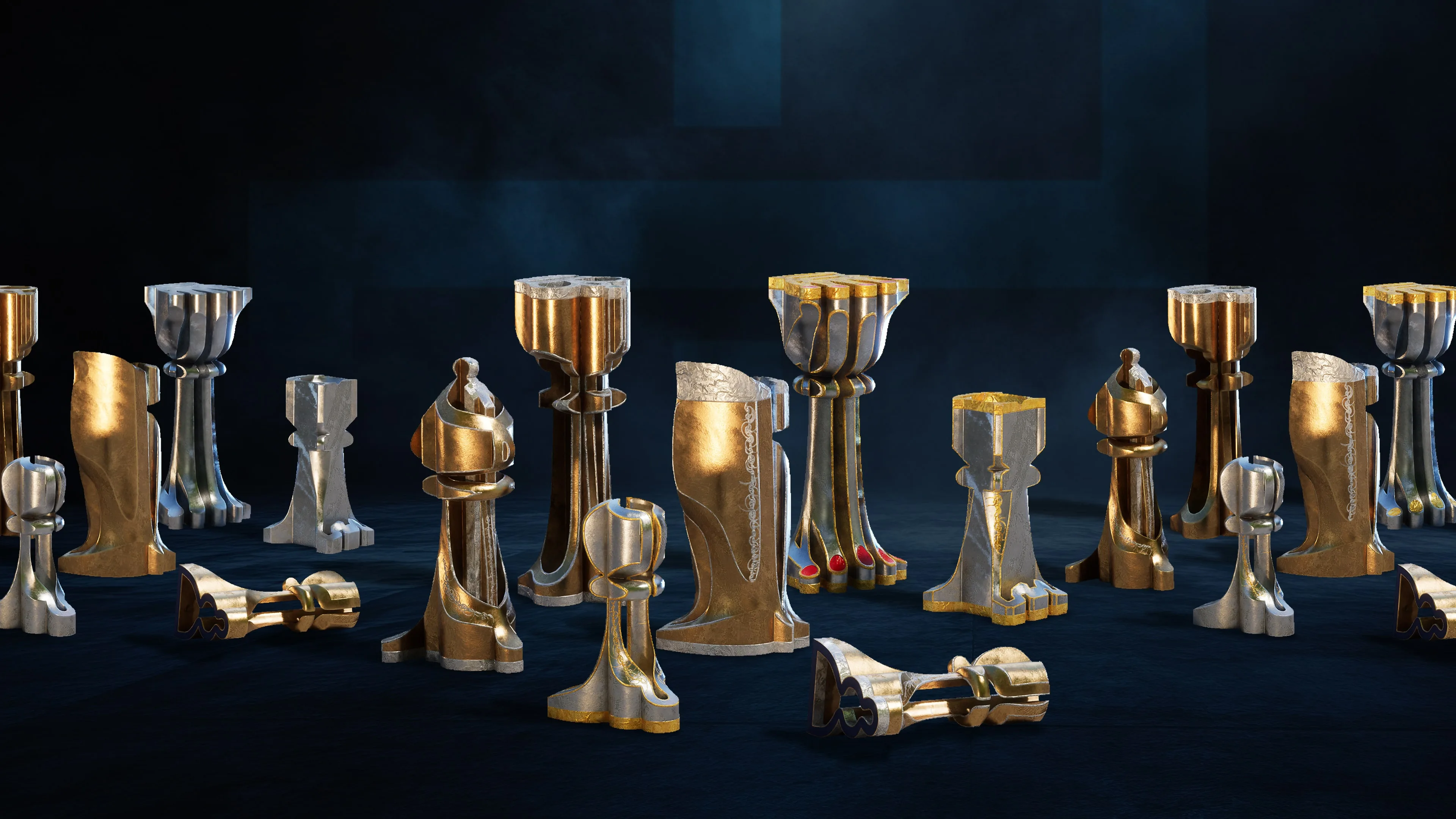 Chess Infinity: Orthographic Chess Sets [PS5] - изображение 3