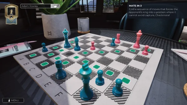 Chess Infinity: Mate in 3 Puzzle Pack [PS5] - изображение 3