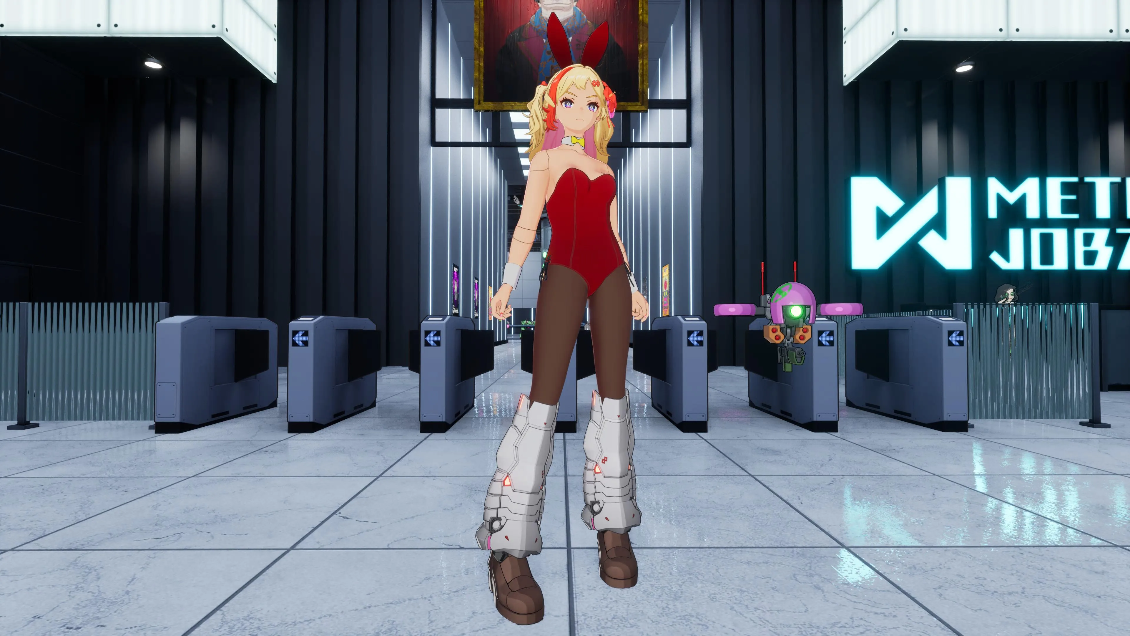 FULL METAL SCHOOLGIRL - "Bunny Girl" Costume in 2 Color Varieties (partially usable by either Machine Girl) [PS5] - изображение 2