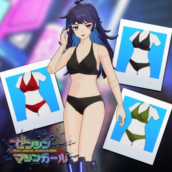 FULL METAL SCHOOLGIRL - Akemi Costume: "Cool Bikini" in 3 Color Varieties [PS5]