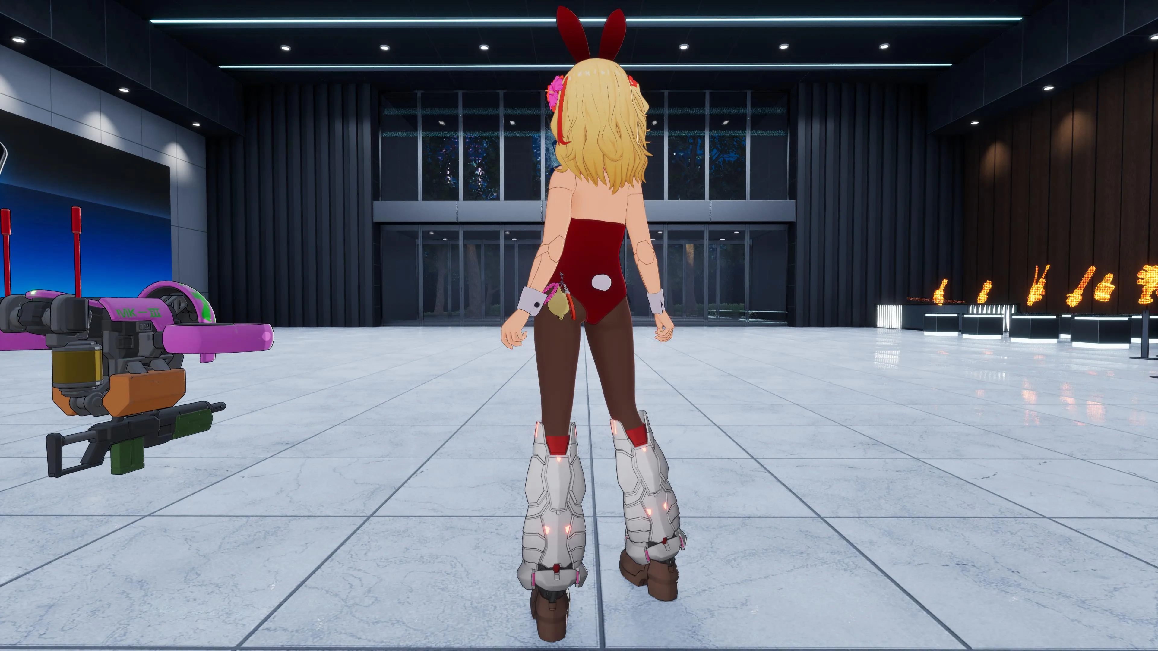FULL METAL SCHOOLGIRL - "Bunny Girl" Costume in 2 Color Varieties (partially usable by either Machine Girl) [PS5] - изображение 3