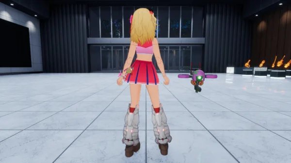 FULL METAL SCHOOLGIRL - "Cheerleader" Costume in 2 Color Varieties (usable by either Machine Girl) [PS5] - изображение 3
