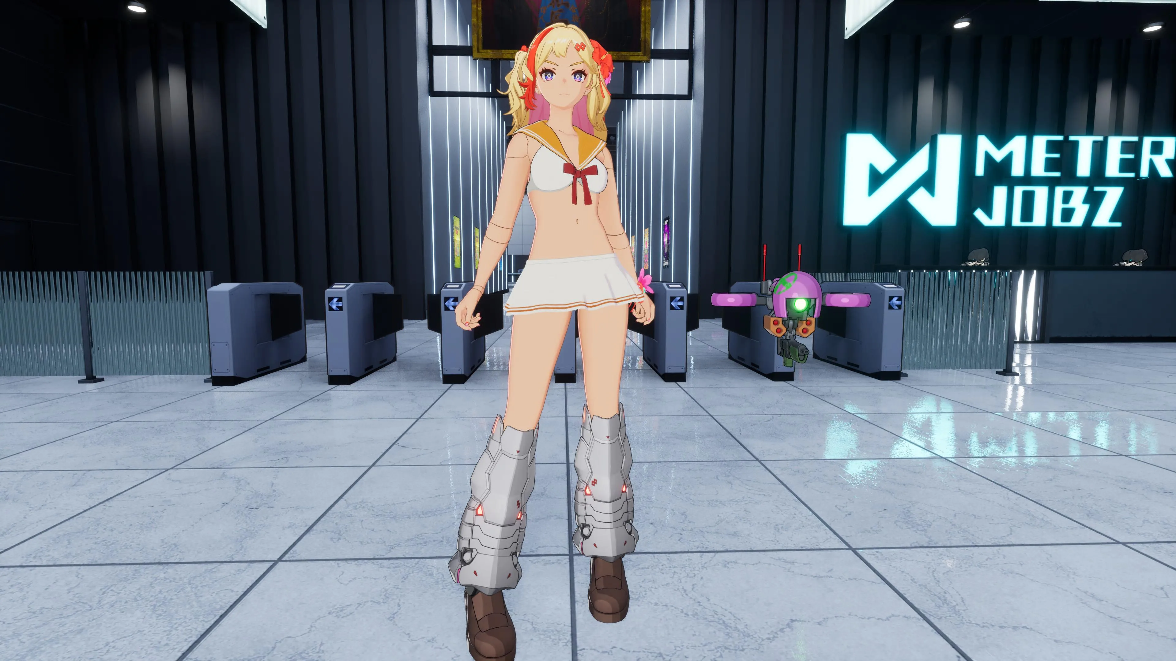 FULL METAL SCHOOLGIRL - "Sailor Bikini" Costume in 2 Color Varieties (usable by either Machine Girl) [PS5] - изображение 2