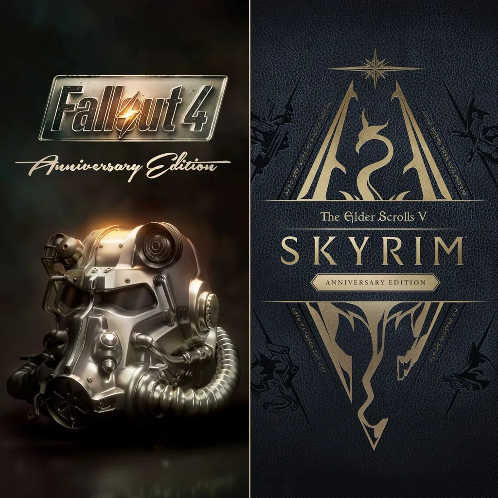 The Elder Scrolls V: Skyrim Anniversary Edition + Fallout 4: Anniversary Edition Bundle [PS4, PS5] cover