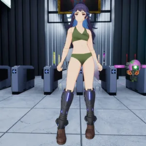FULL METAL SCHOOLGIRL - Akemi Costume: "Cool Bikini" in 3 Color Varieties [PS5] - изображение 2