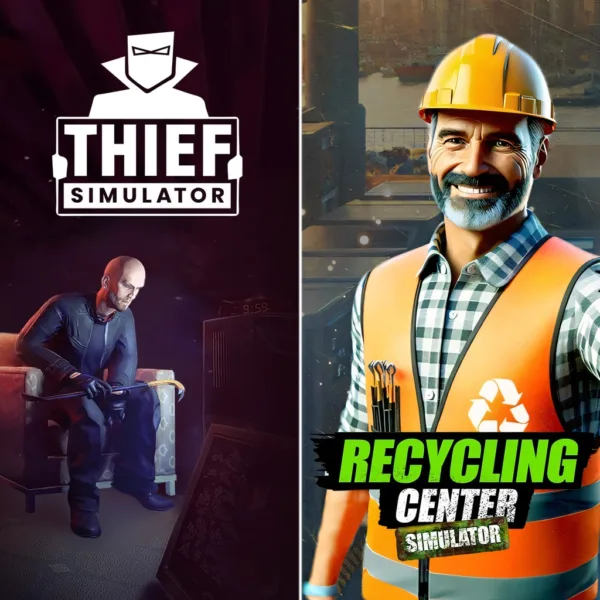 Recycling Center Simulator & Thief Simulator [PS4]