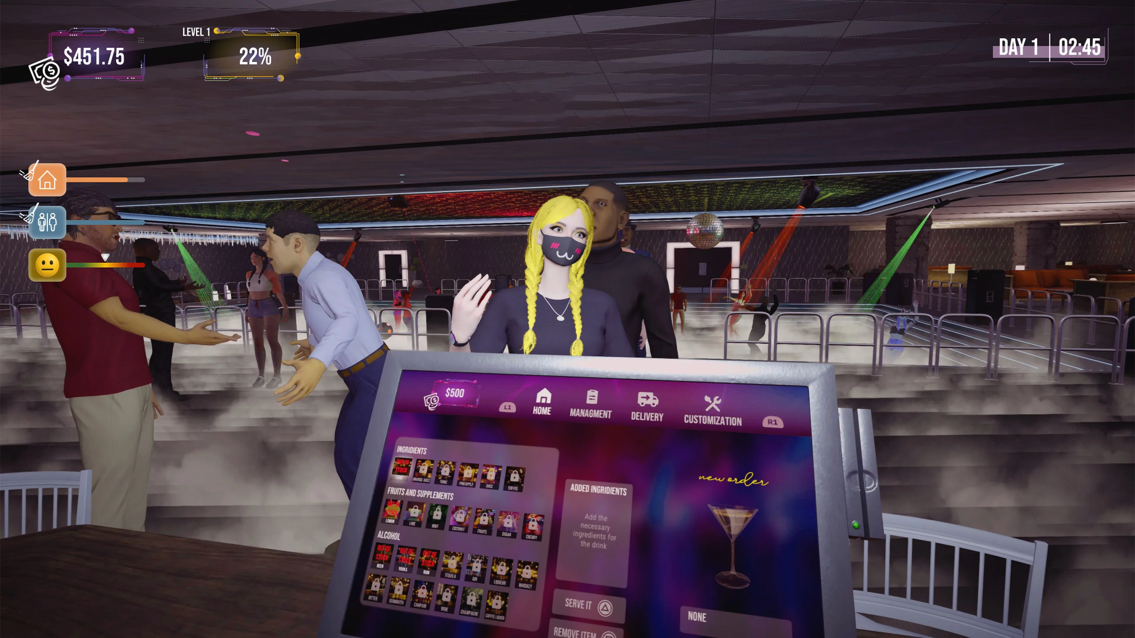 Night Club Manager Simulator [PS4] - изображение 2