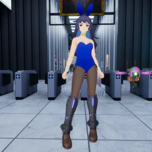 FULL METAL SCHOOLGIRL - "Bunny Girl" Costume in 2 Color Varieties (partially usable by either Machine Girl) [PS5] - изображение 4