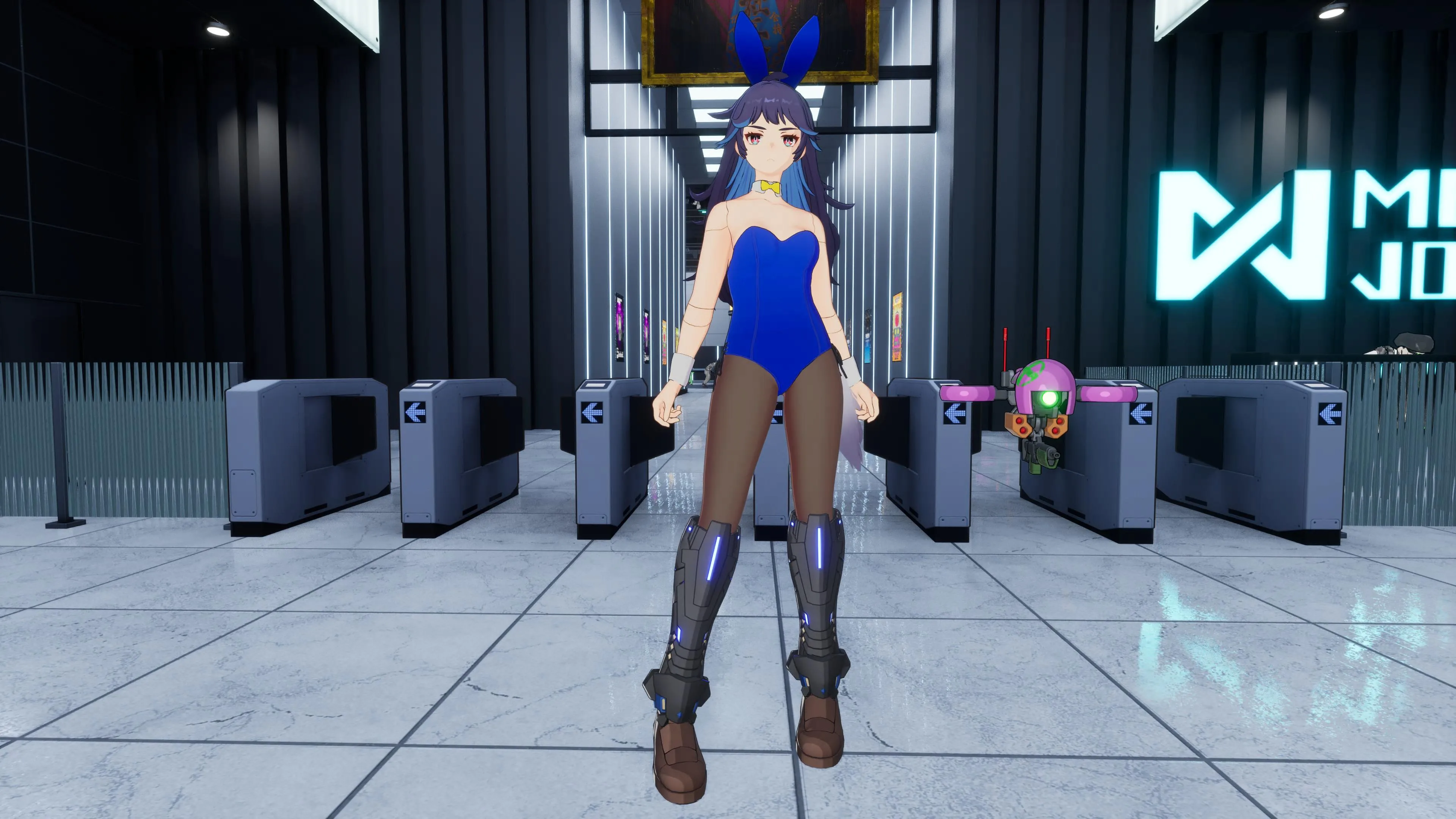 FULL METAL SCHOOLGIRL - "Bunny Girl" Costume in 2 Color Varieties (partially usable by either Machine Girl) [PS5] - изображение 4