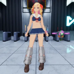 FULL METAL SCHOOLGIRL - "Sailor Bikini" Costume in 2 Color Varieties (usable by either Machine Girl) [PS5] - изображение 4
