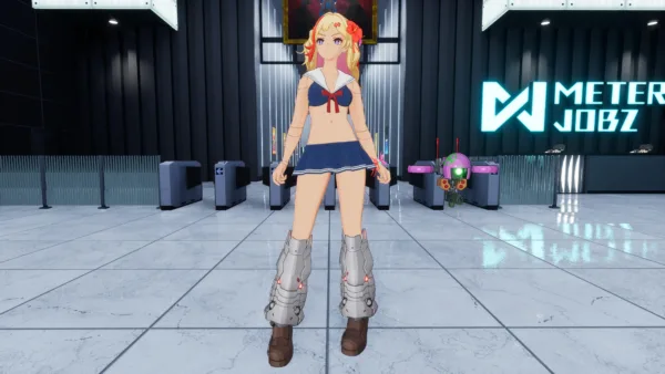 FULL METAL SCHOOLGIRL - "Sailor Bikini" Costume in 2 Color Varieties (usable by either Machine Girl) [PS5] - изображение 4