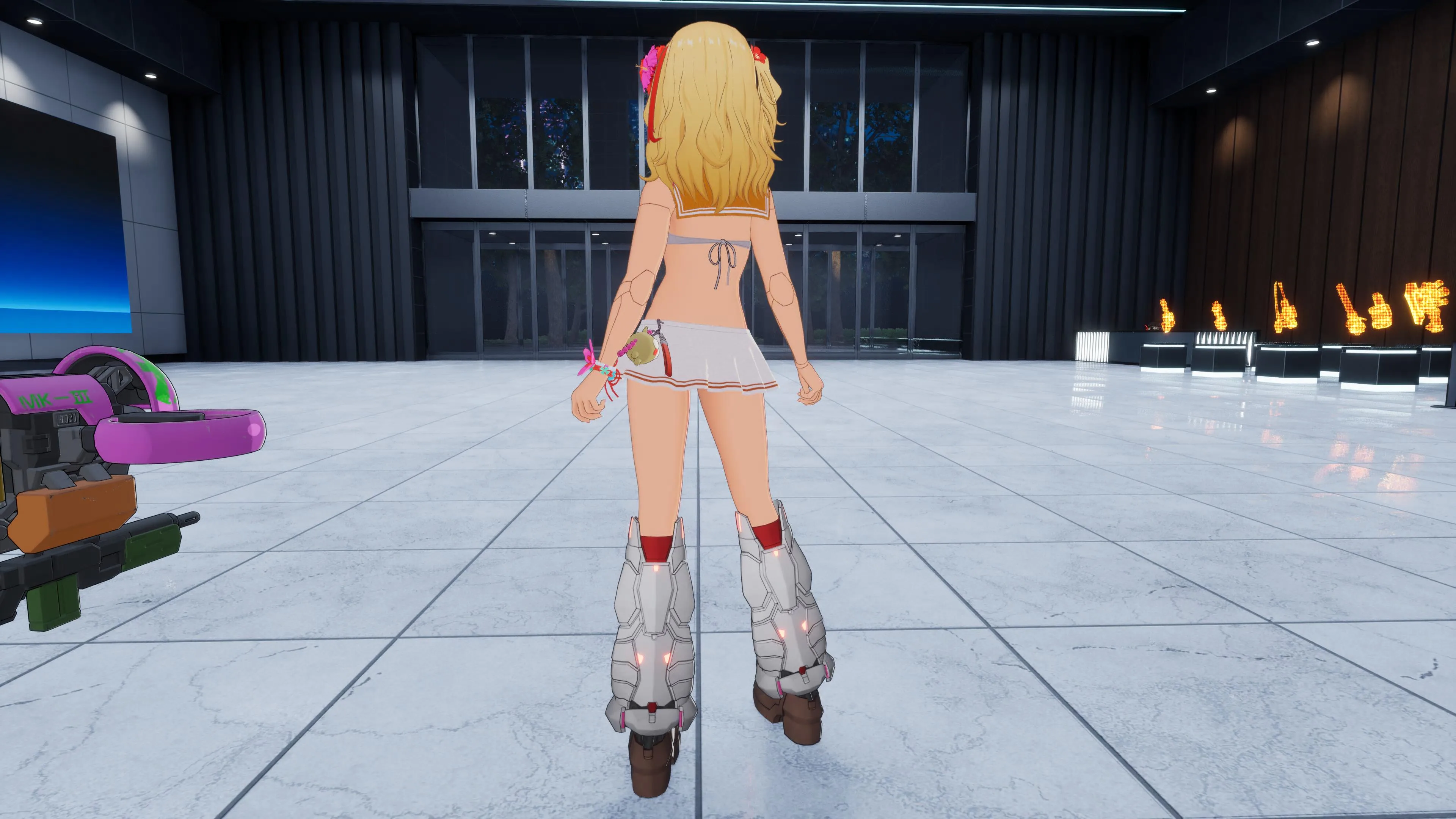 FULL METAL SCHOOLGIRL - "Sailor Bikini" Costume in 2 Color Varieties (usable by either Machine Girl) [PS5] - изображение 3