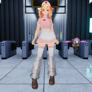 FULL METAL SCHOOLGIRL - "Hot Nurse" Costume in 2 Color Varieties (usable by either Machine Girl) [PS5] - изображение 2