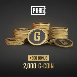 PUBG - 2,000 G-Coin (+300 Bonus) cover