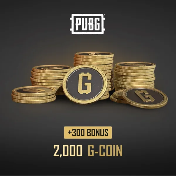 PUBG - 2,000 G-Coin (+300 Bonus) - изображение 1
