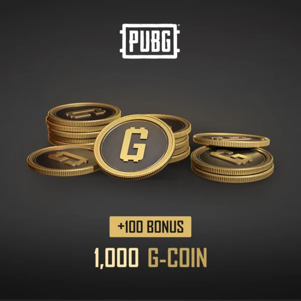 PUBG - 1,000 G-Coin (+100 Bonus) - изображение 1