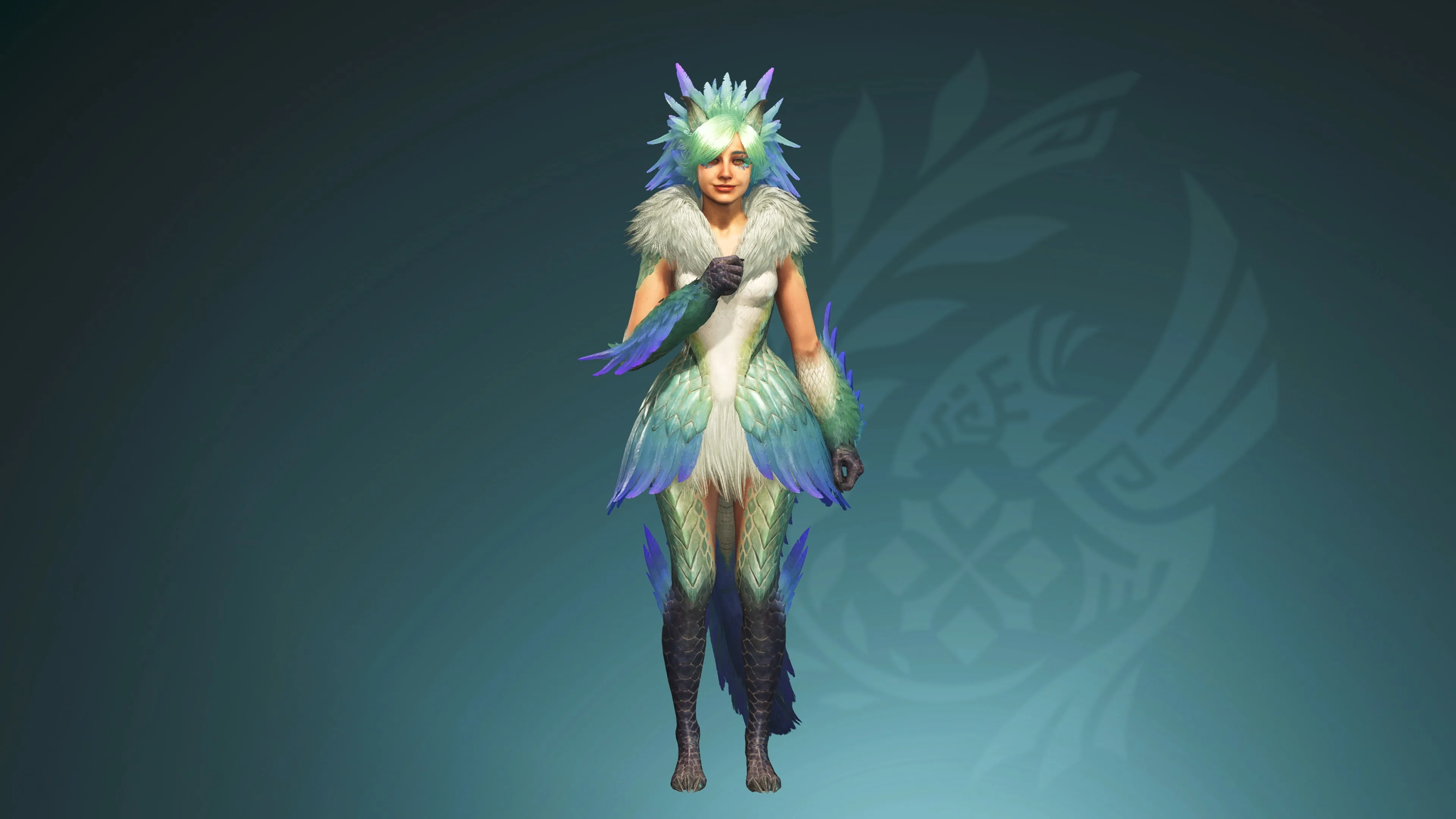Monster Hunter Wilds - Alma Outfit: Featherskirt Seikret Dress [PS5] - изображение 2