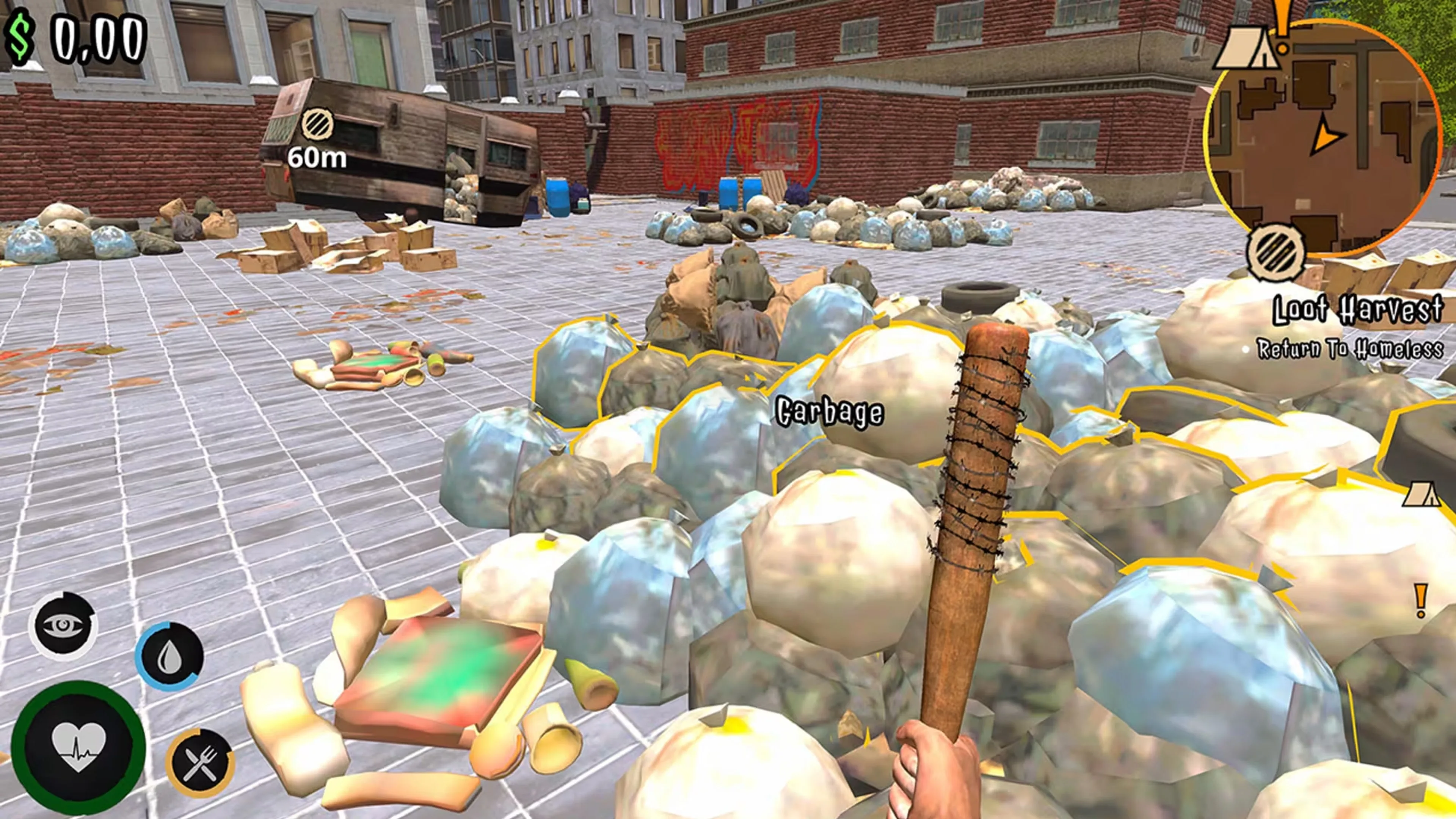 Urban Survival Simulator: The Bum