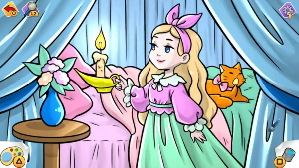 Coloring Book: Sweet Princesses [PS4] - изображение 4