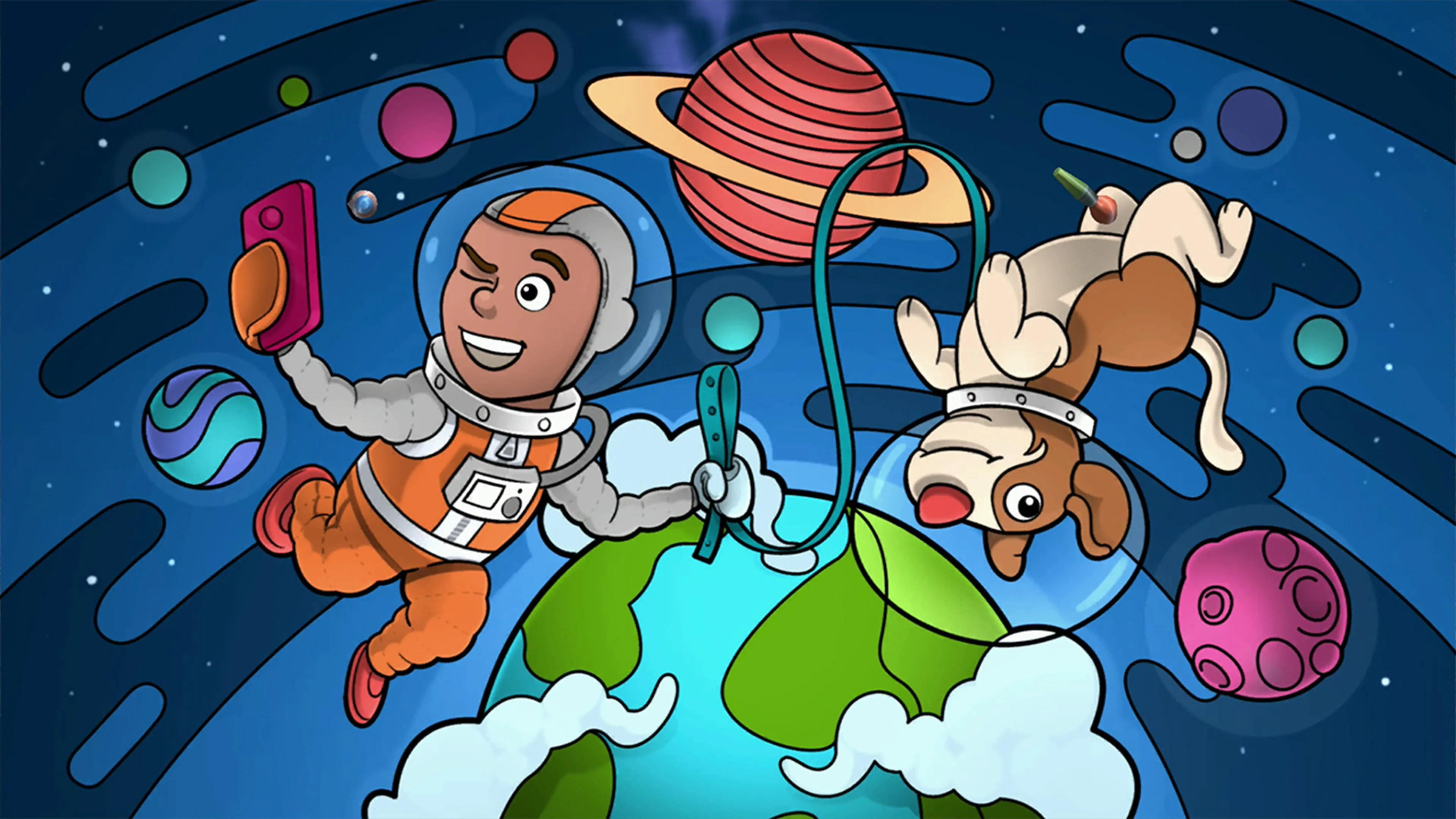 Coloring Book: Cosmos Fun [PS4] - изображение 2