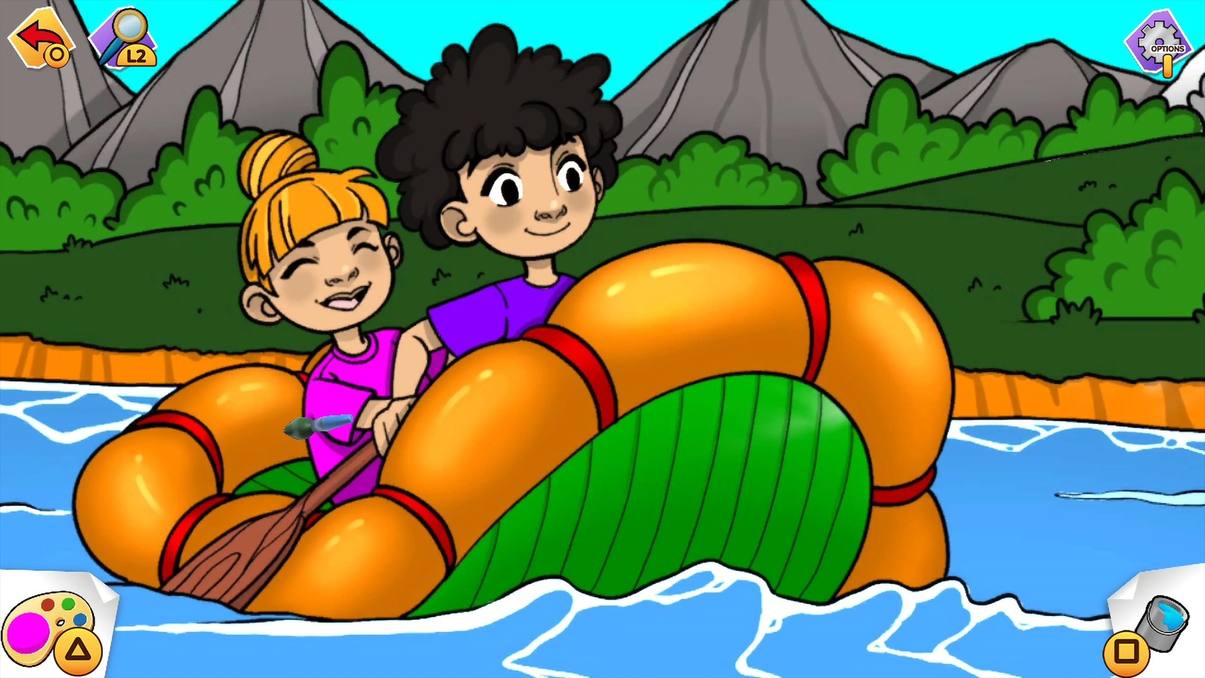 Coloring Book: Treasure Adventure [PS4] - изображение 2
