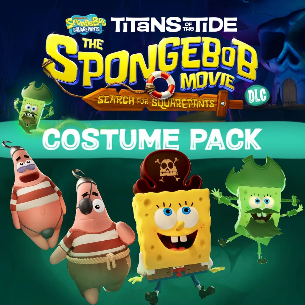 SpongeBob SquarePants: Titans of the Tide - Search for SquarePants Costume Pack DLC [PS5] cover