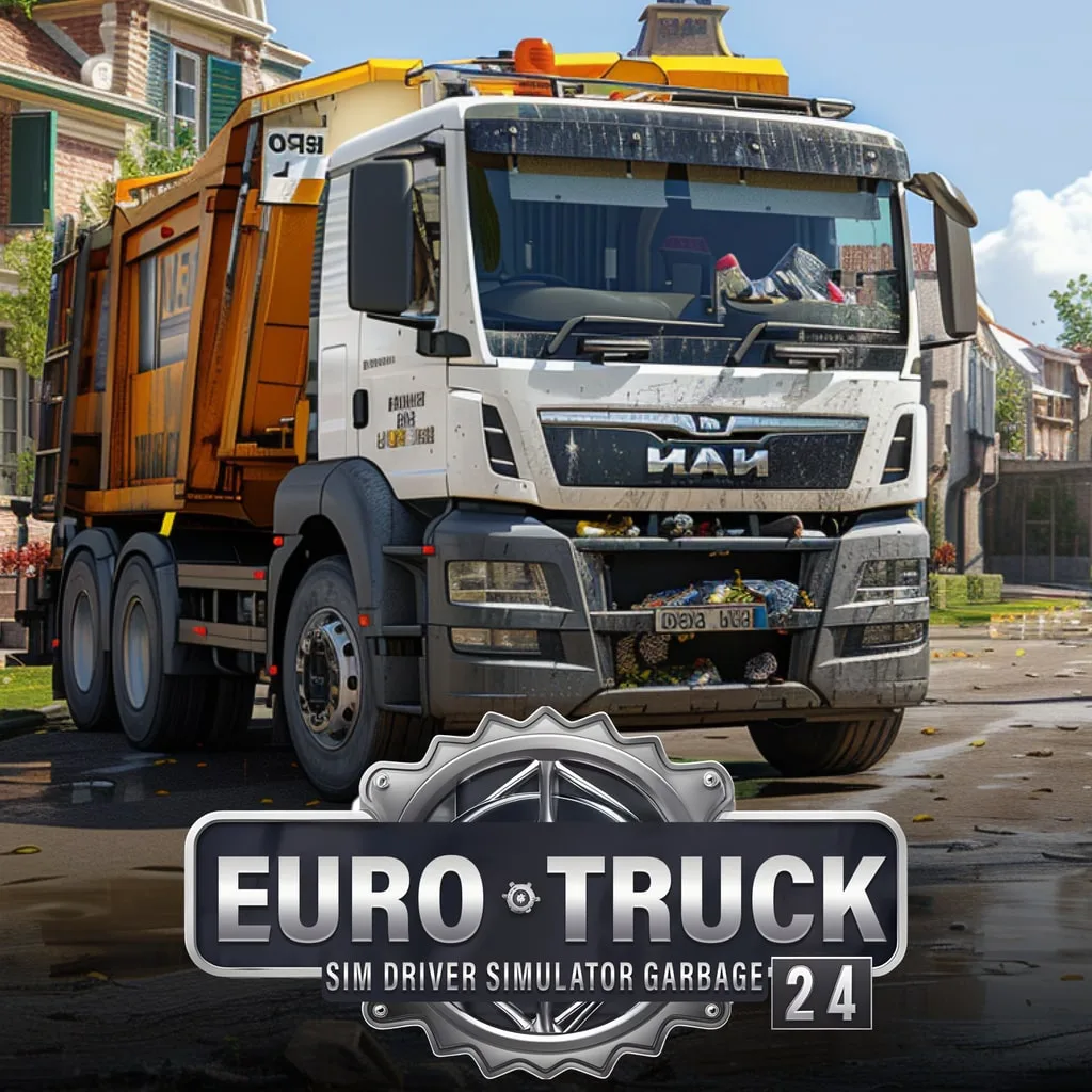 Euro Truck Sim Driver Simulator 24 - Garbage [PS5] cover