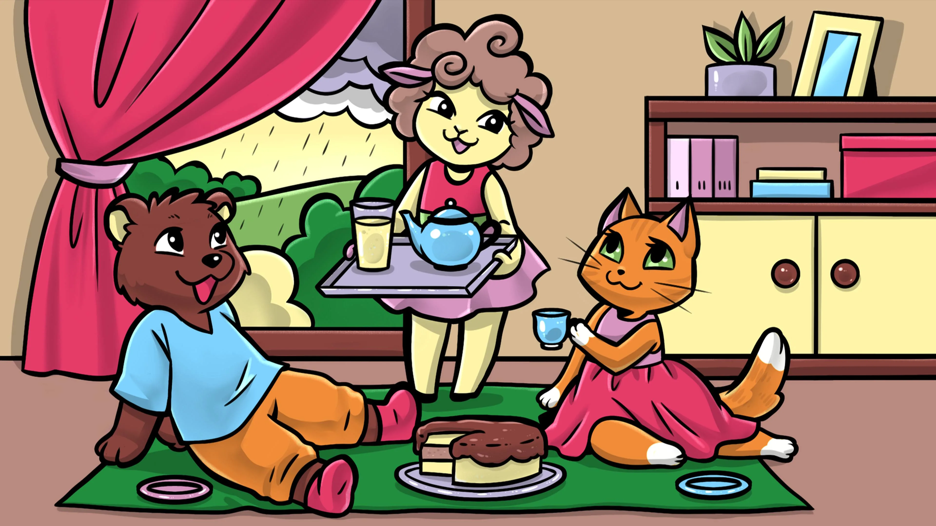 Coloring Book: Family & Home [PS4] - изображение 4