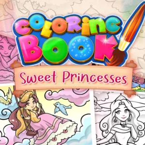 Coloring Book: Sweet Princesses [PS4]