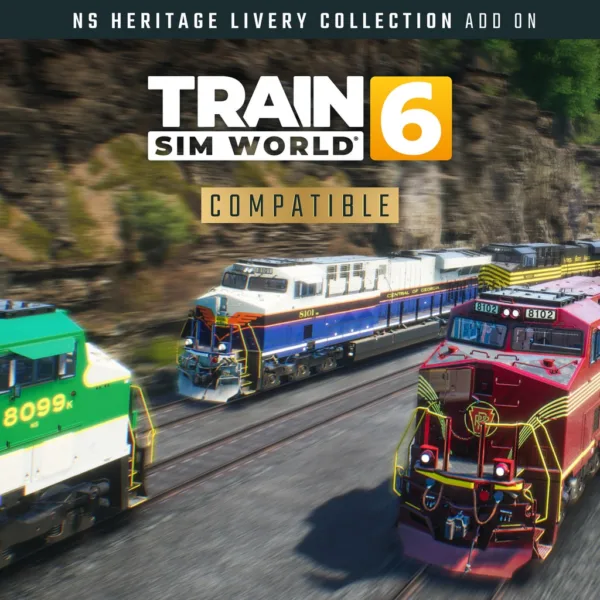 Train Sim World 6: Norfolk Southern Heritage Livery Collection Add-On [PS4,&nbsp;PS5] - изображение 1