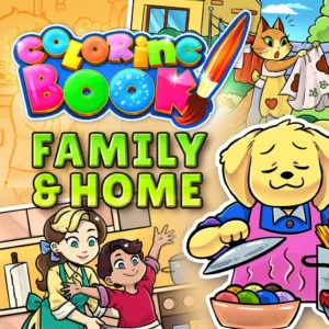 Coloring Book: Family & Home [PS4]