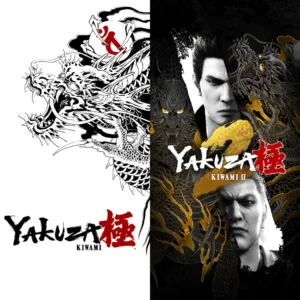 Yakuza Kiwami &amp; Yakuza Kiwami 2 Bundle PS4 &amp; PS5 cover