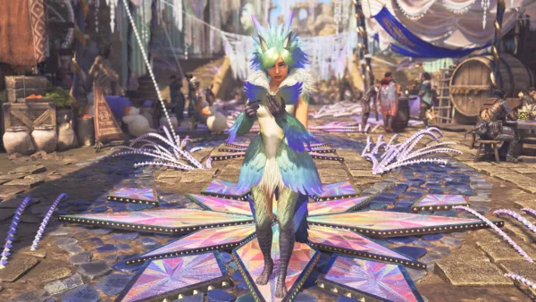 Monster Hunter Wilds - Alma Outfit: Featherskirt Seikret Dress [PS5] - изображение 4