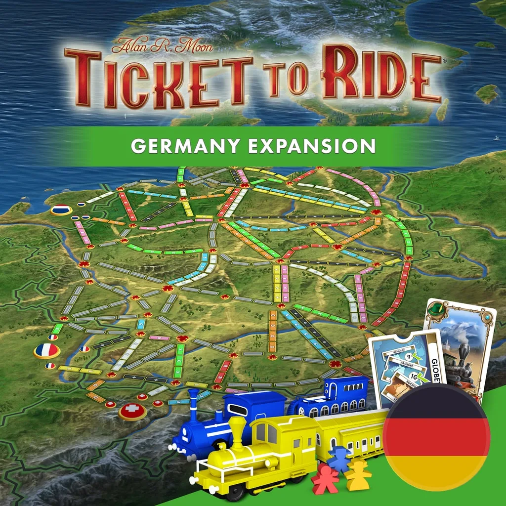 Ticket to Ride: Germany Expansion [PS4] cover