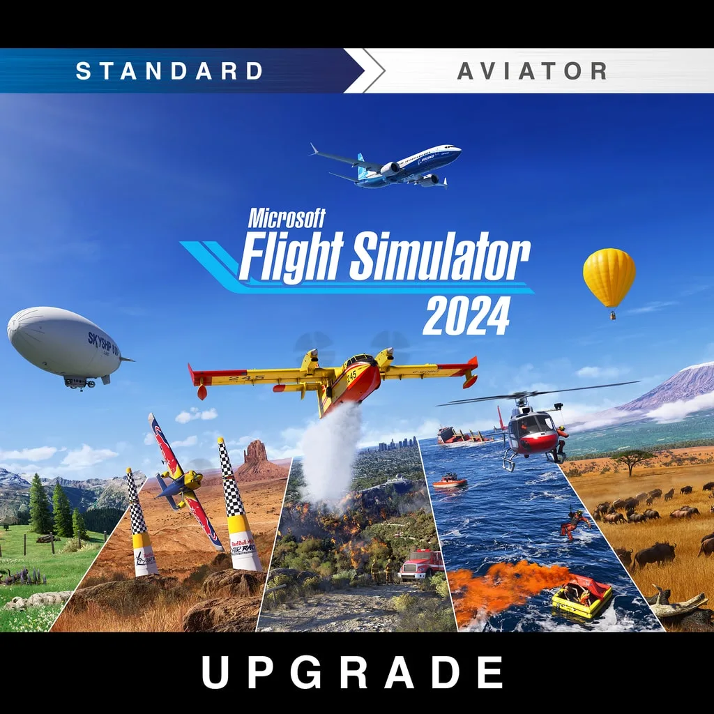 Microsoft Flight Simulator 2024 Standard to Aviator Upgrade [PS5] - изображение 1