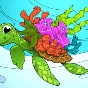 Coloring Book: Ocean Animals [PS4] - изображение 3