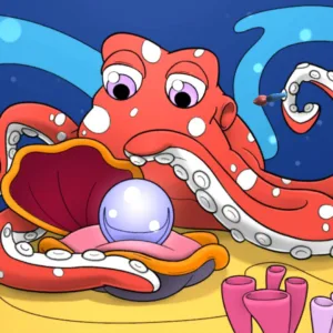 Coloring Book: Ocean Animals [PS4] - изображение 4