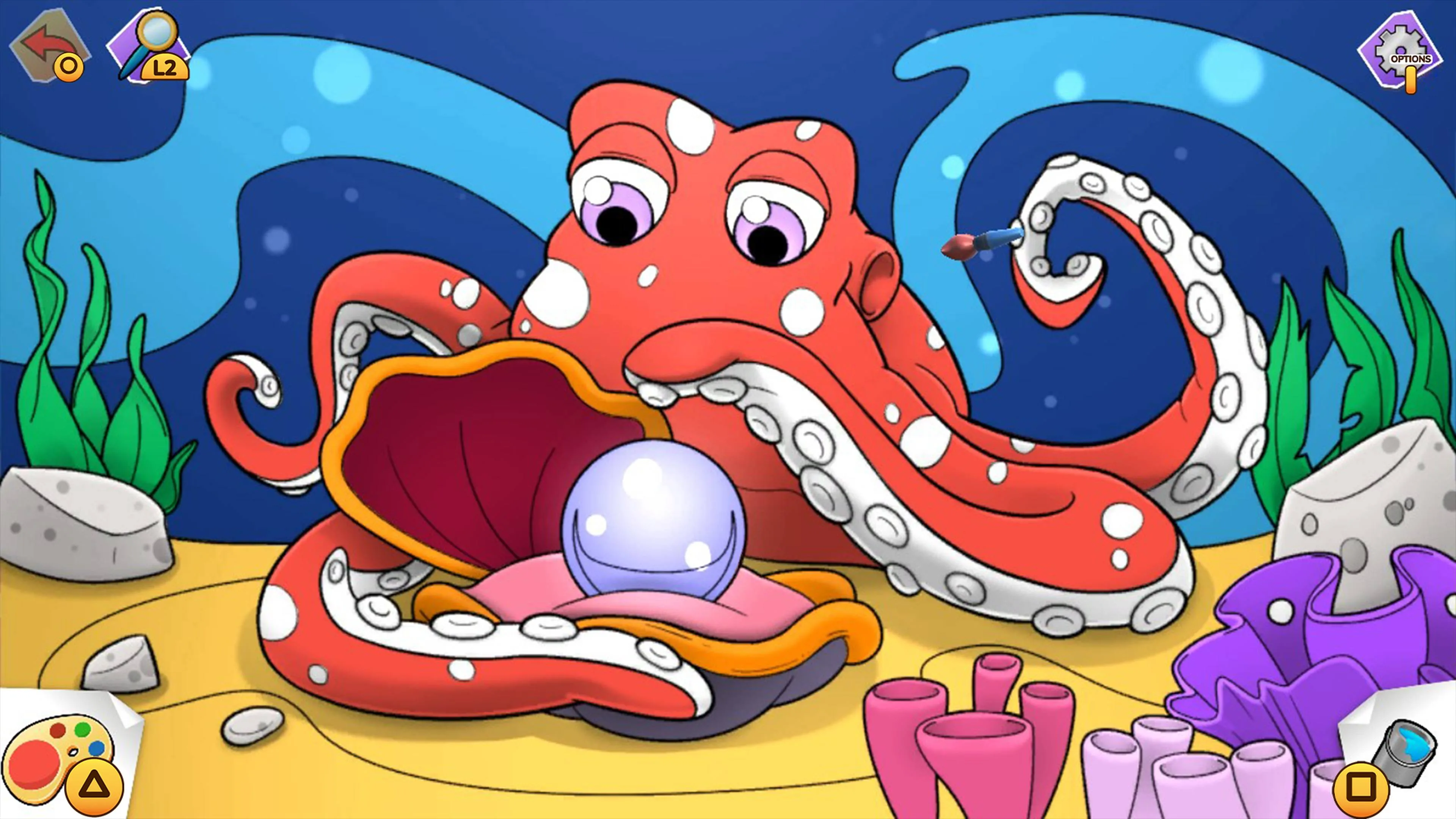 Coloring Book: Ocean Animals [PS4] - изображение 4