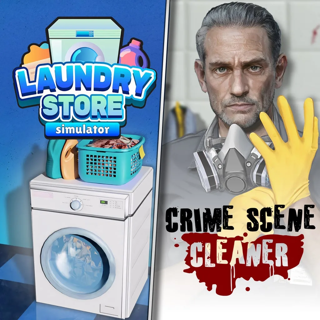 Laundry Store Simulator & Crime Scene Cleaner [PS5] - изображение 1