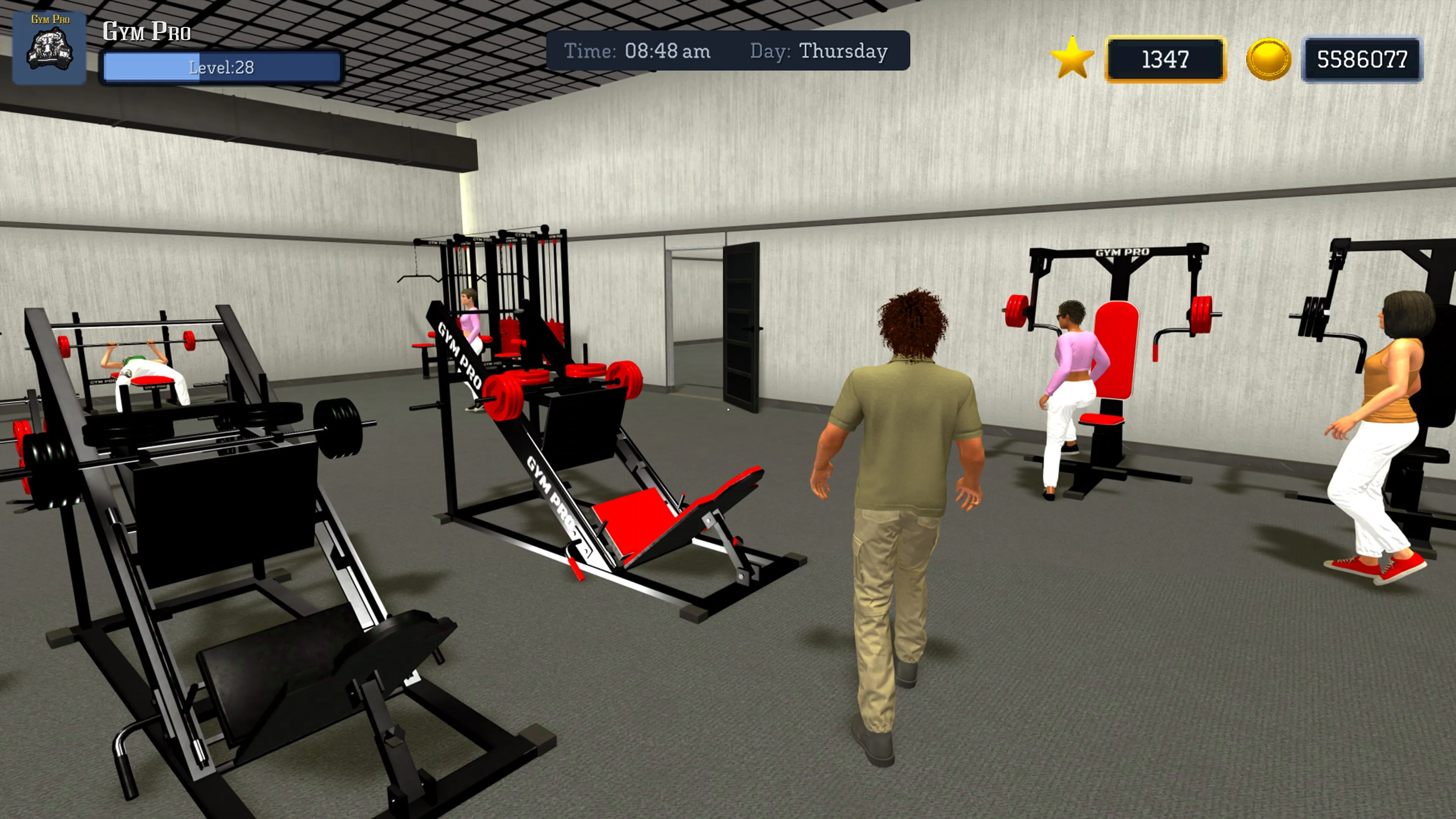 Gym Business : Fitness Empire Simulator [PS4] - изображение 2