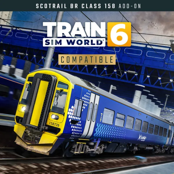 Train Sim World 6: ScotRail BR Class 158 Sprinter DMU Add-On [PS4, PS5]
