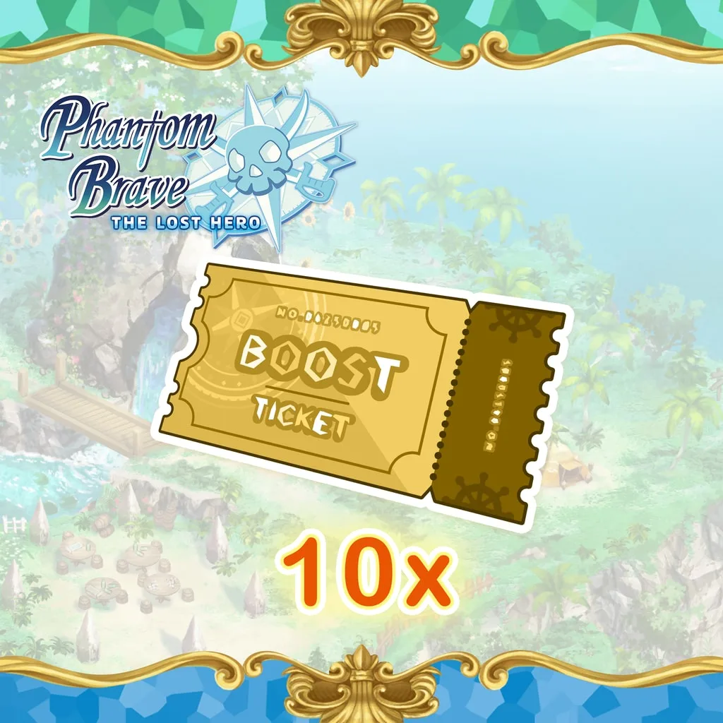 Phantom Brave: The Lost Hero - 10x Boost Ticket cover