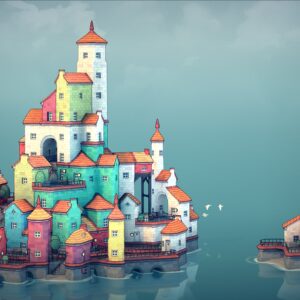 Townscaper. Изображение 2