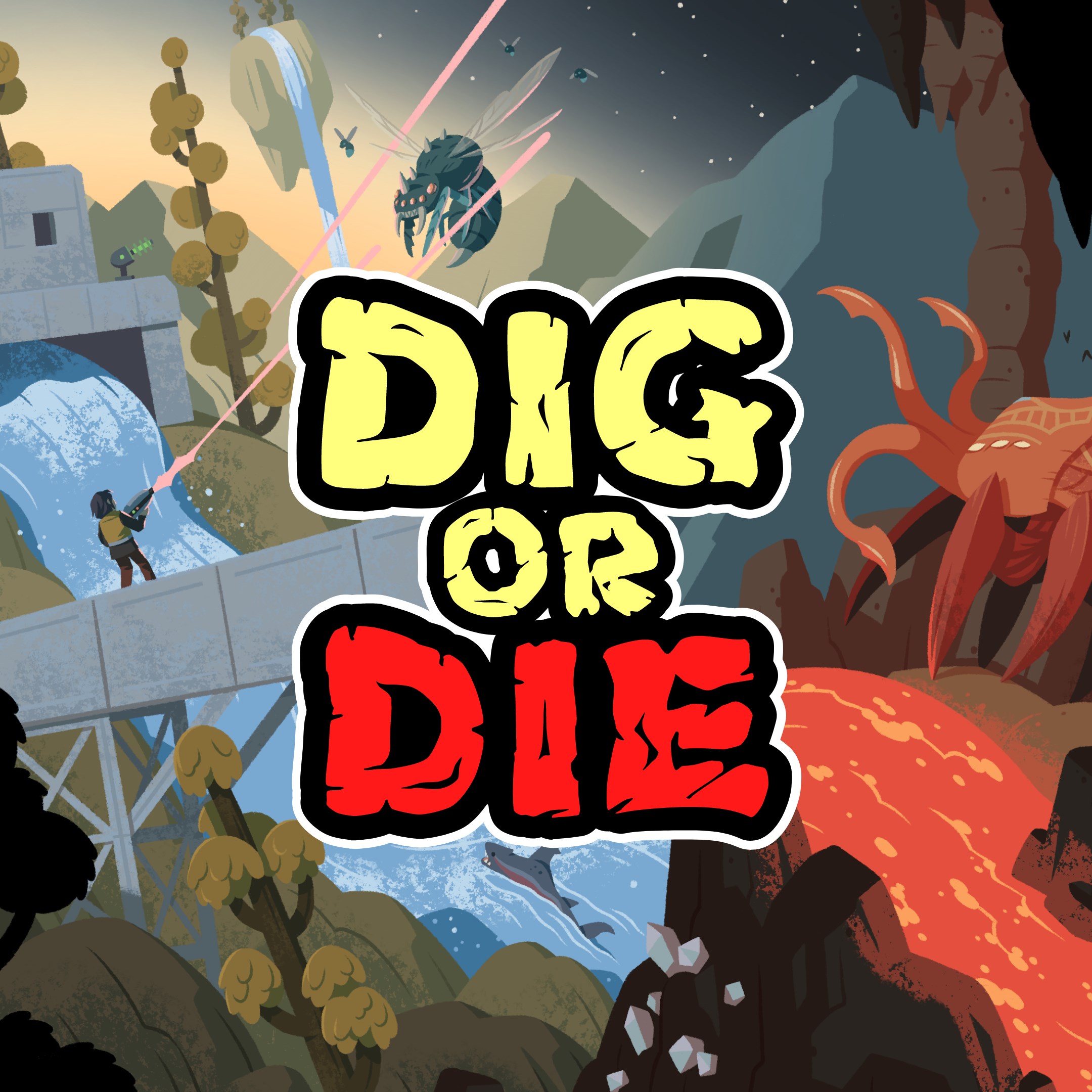 Dig or Die: Console Edition. Изображение 1