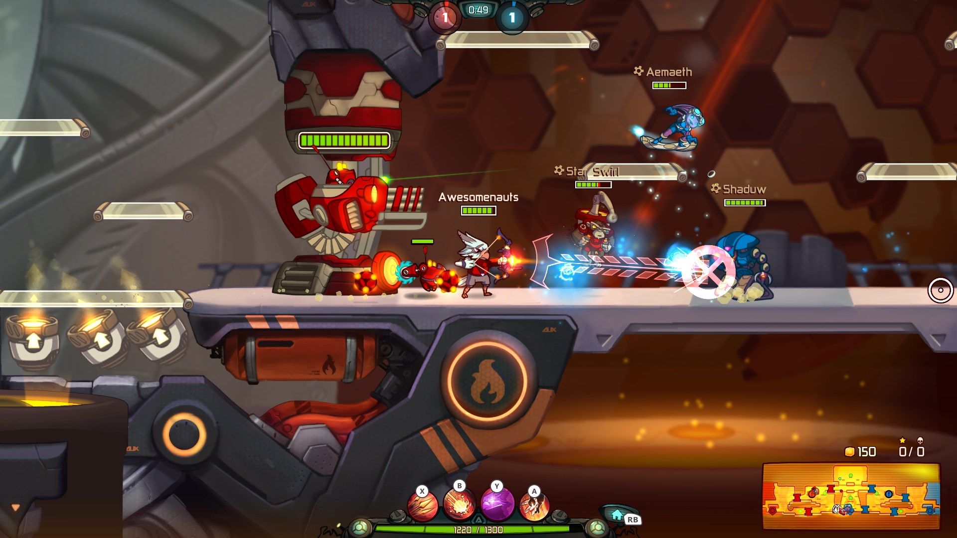 Awesomenauts Assemble!. Изображение 2