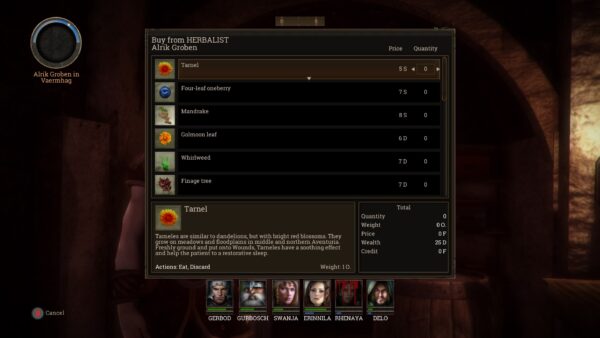 Realms of Arkania: Blade of Destiny. Изображение 4