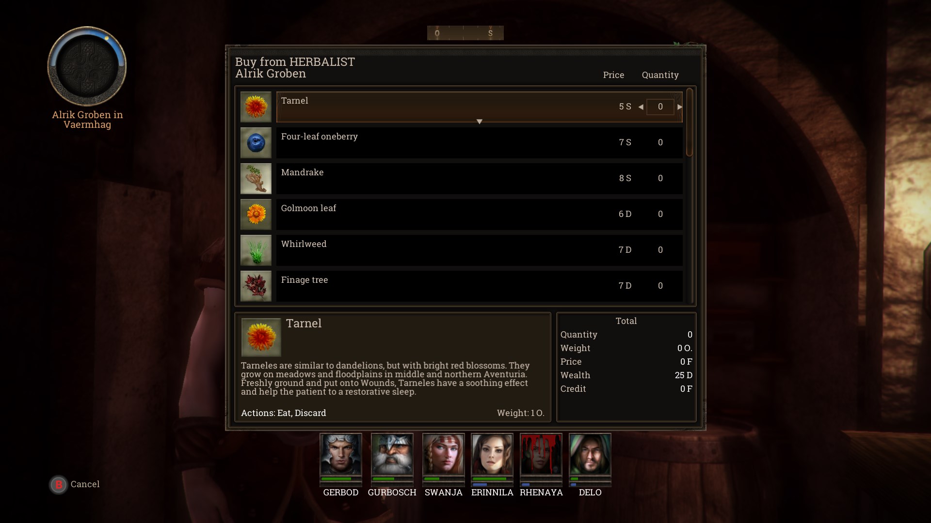 Realms of Arkania: Blade of Destiny. Изображение 4