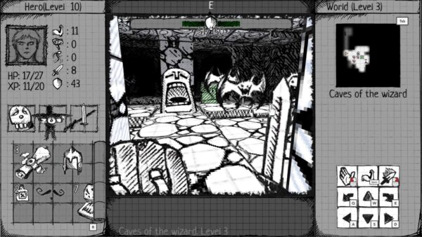 Drawngeon: Dungeons of Ink and Paper. Изображение 2