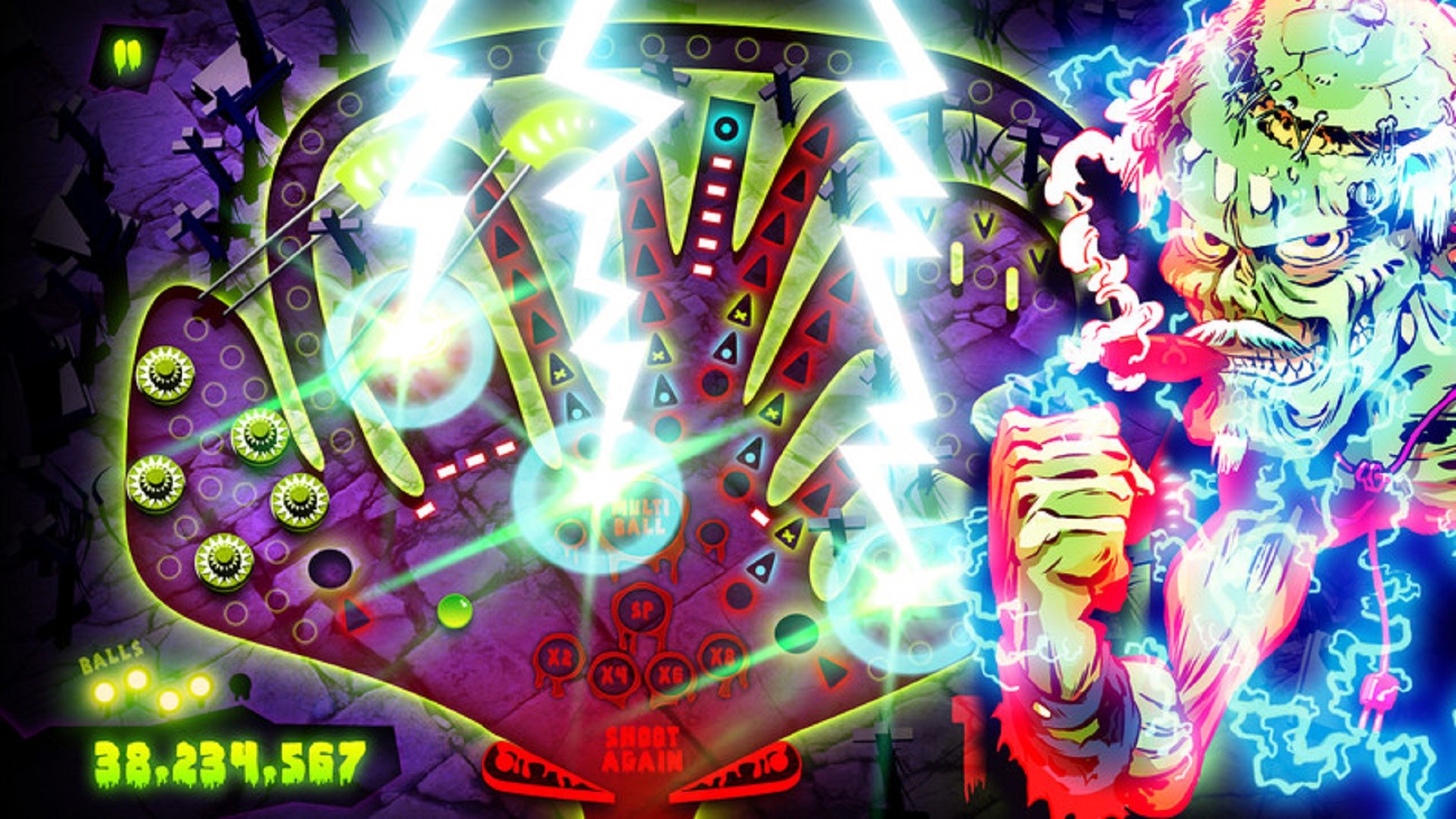 Zombie Pinball. Изображение 2